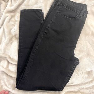 AEO Super High-Rise Black Jeggings